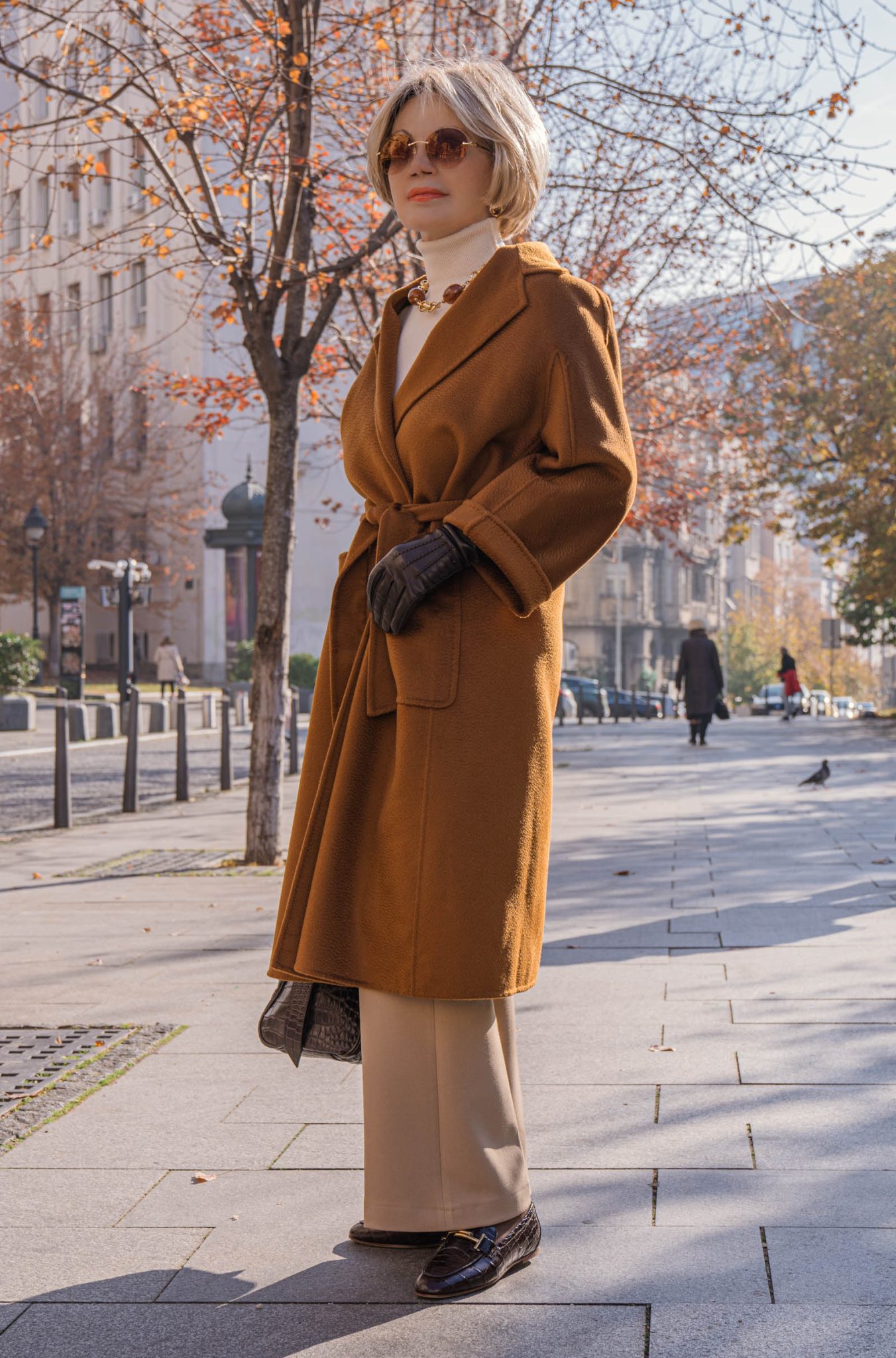 Max Mara Ludmilla Cashmere Coat Max Mara Woman Ludmilla Icon Coat Tobacco Size